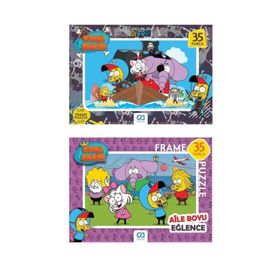 CA Games 5049 Kral Şakir 35 Parça Frame Puzzle