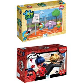 CA Games (5068-5002) 2'li Süper Puzzle Set