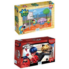 CA Games (5068-5002) 2'li Süper Puzzle Set