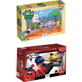 CA Games (5068-5002) 2'li Süper Puzzle Set