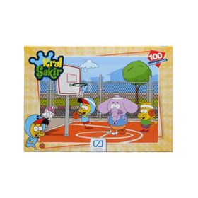 Ca Games 5068 Kral Şakir 100 Parça Çocuk Puzzle
