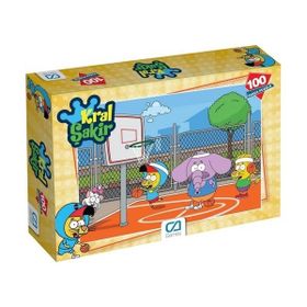 Ca Games 5068 Kral Şakir 100 Parça Çocuk Puzzle