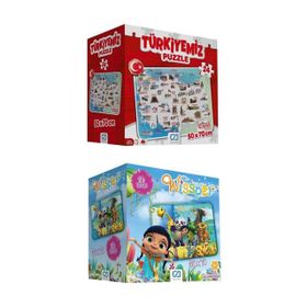CA Games (5079-5066) 2'li Yer Puzzle Seti
