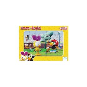 CA Games 5082 Limon İle Zeytin 35 Parça Frame Puzzle