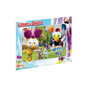 CA Games 5083 Limon İle Zeytin 35 Parça Frame Puzzle