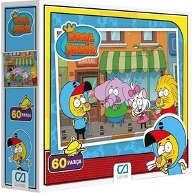 CA Games 5095 Kral Şakir 60 Parça Puzzle