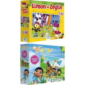 CA Games (5096-5101) 2'li 60 Parça Puzzle Set