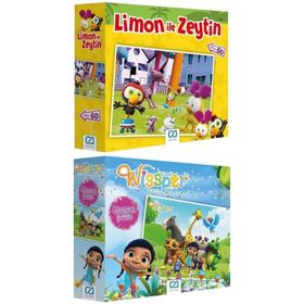 CA Games (5096-5101) 2'li 60 Parça Puzzle Set