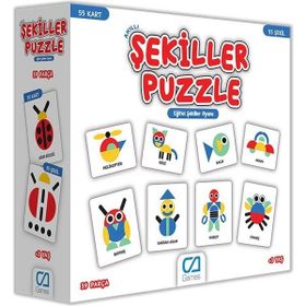 CA Games 5114 Şekiller Puzzle