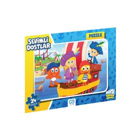 Ca Games 5121 24 Parça Sevimli Dostlar Frame Puzzle