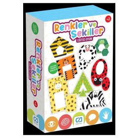 CA Games 5148 Renkler ve Şekiller Eğitici Oyun
