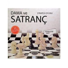 CA Games 5188Plastik Kutulu Dama ve Satranç