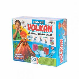 CA Games 5217 Volkan ve Renkli Baloncuklar Eğitici Oyuncak