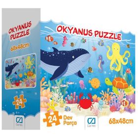CA Games 5231 Okyanus 24 Parça Yer Puzzle