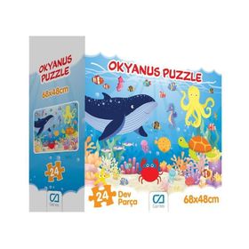 CA Games 5231 Okyanus 24 Parça Yer Puzzle