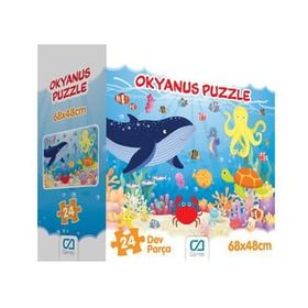 CA Games 5231 Okyanus 24 Parça Yer Puzzle