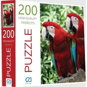 CA Games 6023 200 Parça Papağan Puzzle