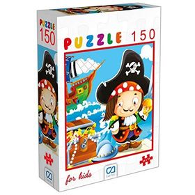 CA Games 6100 150 Parça 34 x 24 cm Korsan Puzzle