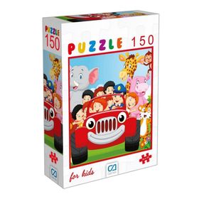 CA Games 6103 150 Parça 34 x 24 cm Hayvanlar Puzzle