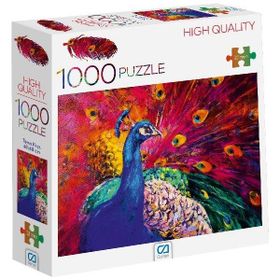 CA Games 7035 Tavus Kuşu 1000 Parça Puzzle