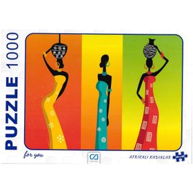 CA Games Afrikalı Kadınlar 1000 Parça Puzzle