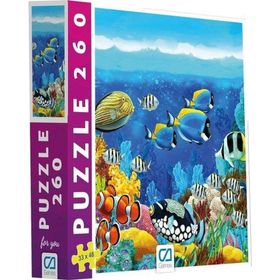 CA Games Balıklar 260 Parça Puzzle