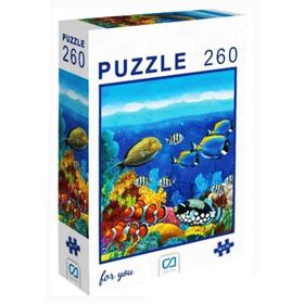 CA Games Balıklar 260 Parça Puzzle