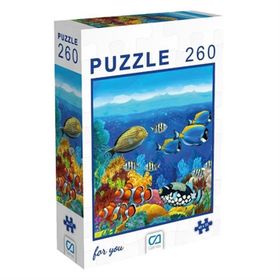 CA Games Balıklar 260 Parça Puzzle