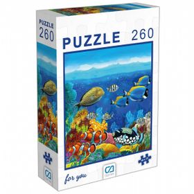CA Games Balıklar 260 Parça Puzzle