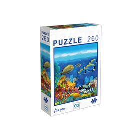 CA Games Balıklar 260 Parça Puzzle