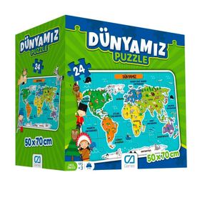 CA Games CA.5025 Dünyamız Eğitici Puzzle