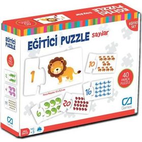 Ca Games CA 5031 Puzzle Eğitici Sayılar