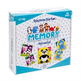 CA Games CA-5041 Memory Hayvanlar Puzzle