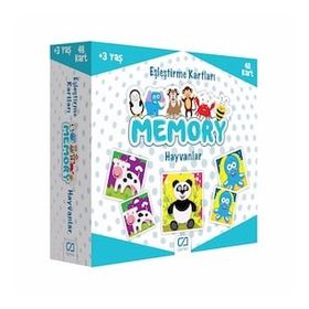 CA Games CA-5041 Memory Hayvanlar Puzzle
