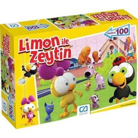 CA Games CA.505084 100 Parça Limon İle Zeytin Puzzle