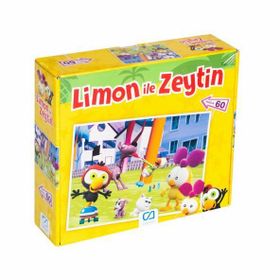 CA Games CA.505084 100 Parça Limon İle Zeytin Puzzle