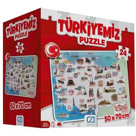 CA Games CA.5079 0091 Türkiyemiz Yer Puzzle