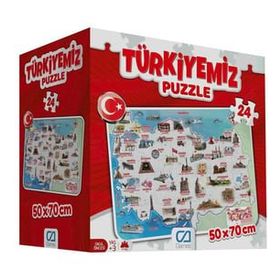 CA Games CA.5079 0091 Türkiyemiz Yer Puzzle