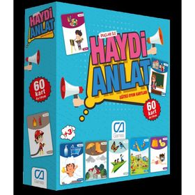 CA Games CA.5080 Haydı Anlat Eğitici Oyun Kartları
