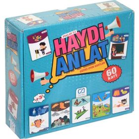 CA Games CA.5080 Haydı Anlat Eğitici Oyun Kartları