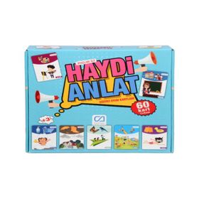 CA Games CA.5080 Haydı Anlat Eğitici Oyun Kartları