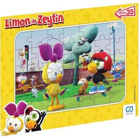 CA Games CA 5082-5083 Limon İle Zeytin Frame 35 Parça Puzzle