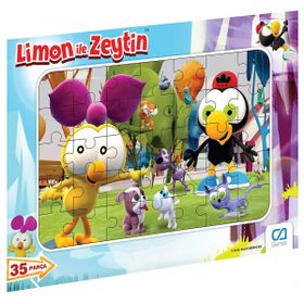 CA Games CA 5082-5083 Limon İle Zeytin Frame 35 Parça Puzzle