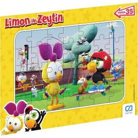 CA Games CA 5082-5083 Limon İle Zeytin Frame 35 Parça Puzzle