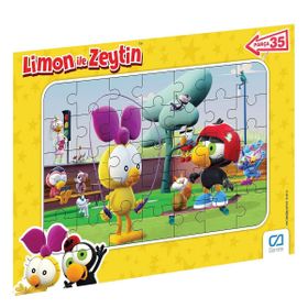 CA Games CA 5082-5083 Limon İle Zeytin Frame 35 Parça Puzzle