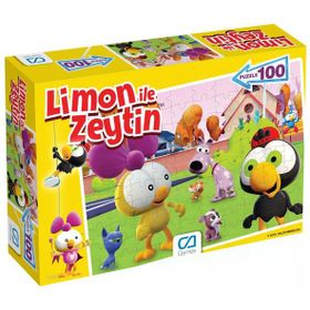 CA Games CA.5084 100 Parça Limon İle Zeytin Puzzle