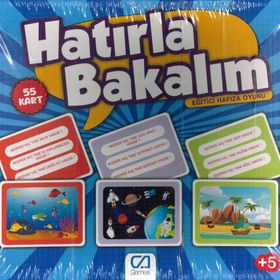CA Games CA.5108 Hatırla Bakalım Kartları