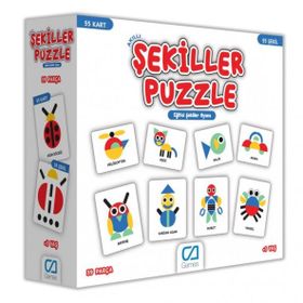 CA Games CA-5114 Şekiller Puzzle