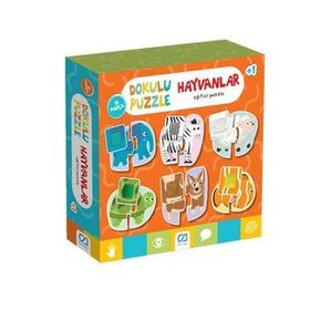 CA Games CA.5126 18 Parça Dokulu Hayvanlar Puzzle