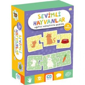 CA Games CA.5128 Sevimli Hayvanlar Puzzle